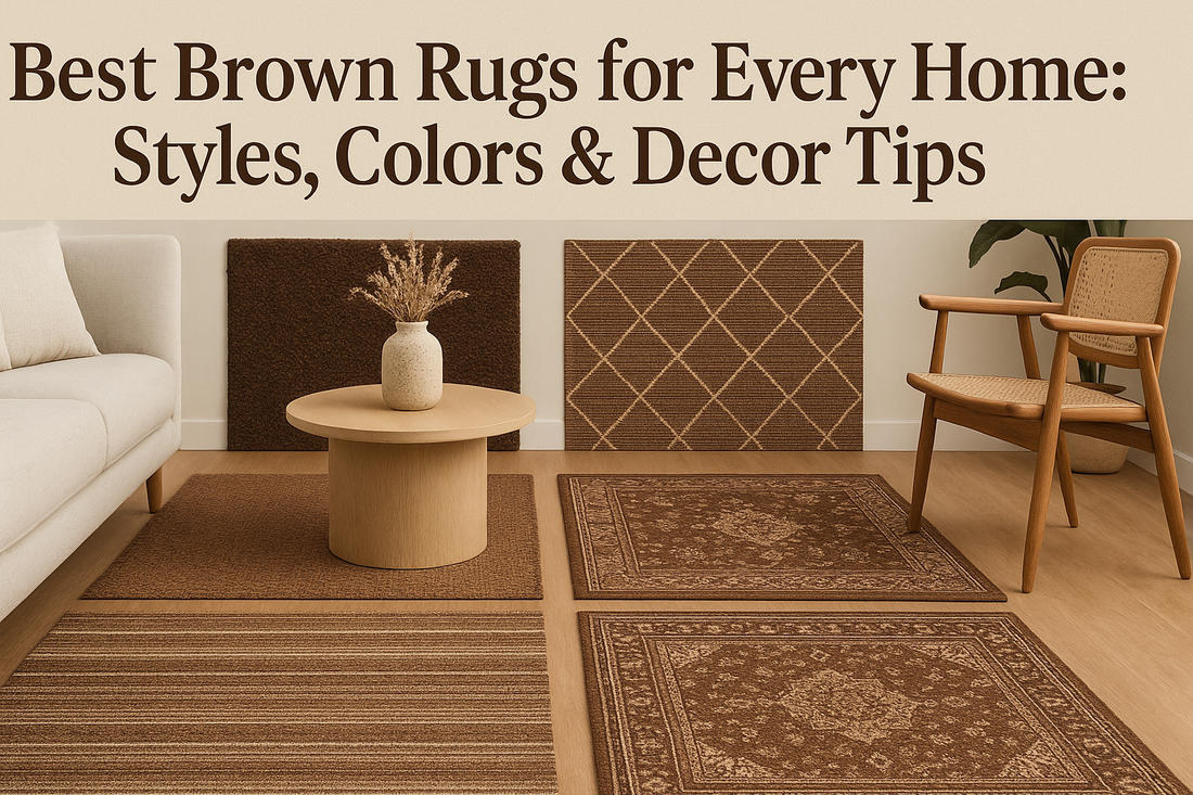 The Ultimate Guide to Brown Rugs: Style, Comfort & Timeless Appeal for Every Home