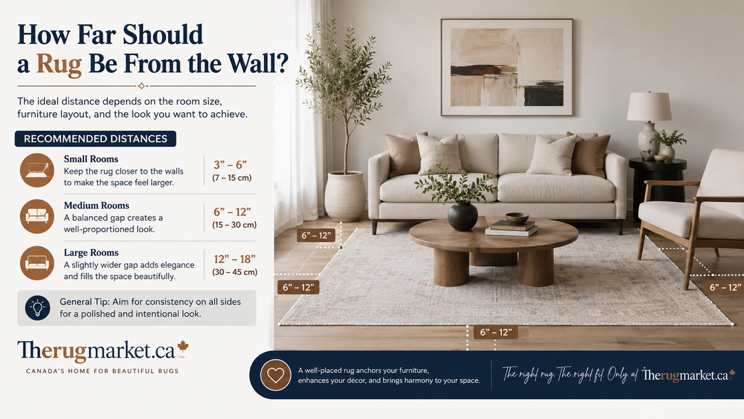 How Far Should a Rug Be From the Wall? The Ultimate Guide for a Polished, Balanced Room