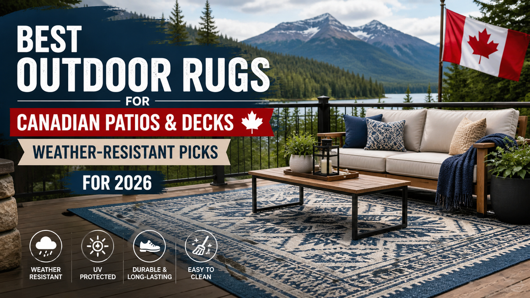 Best Outdoor Rugs for Canadian Patios & Decks: Weather-Resistant Picks for 2026