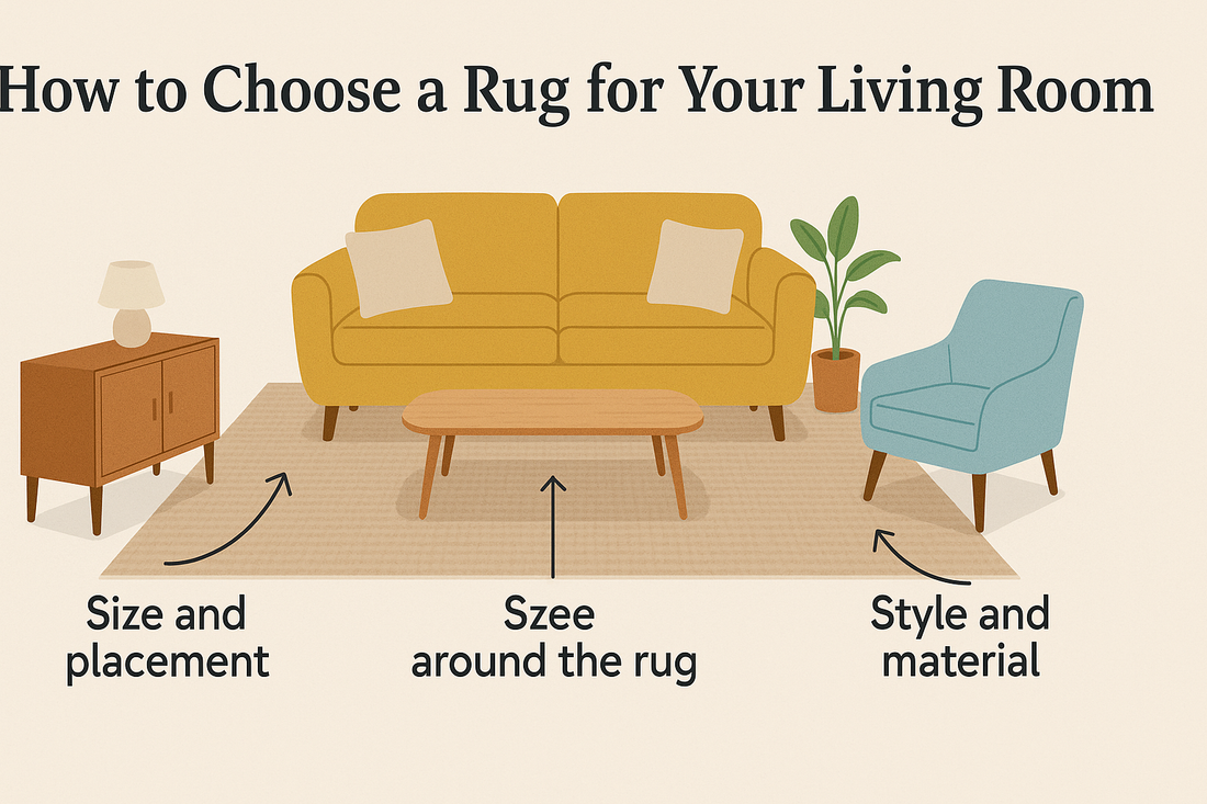 How to Choose a Rug for Your Living Room: The Complete Guide