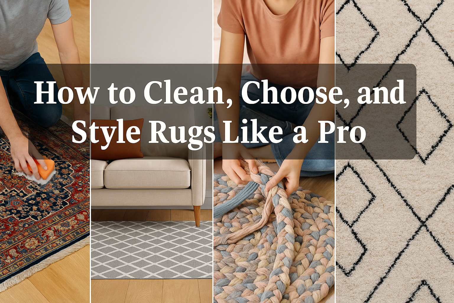 The Ultimate Guide to Rugs: Cleaning, Choosing, and Styling Your Perfect Rug