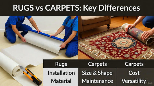 What Is the Difference Between Rugs and Carpets?