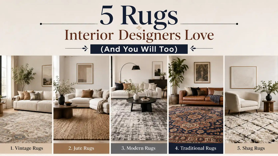 5 Rugs Interior Designers Love (And You Will Too)