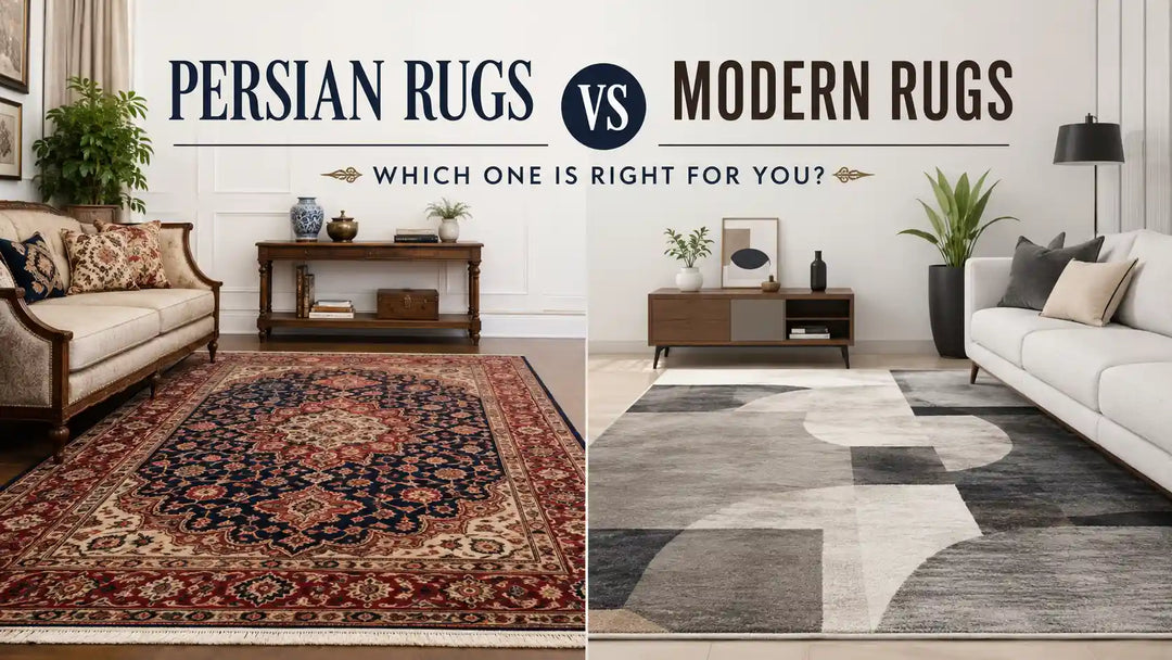 Persian Rugs vs Modern Rugs: Which One Is Right for You?