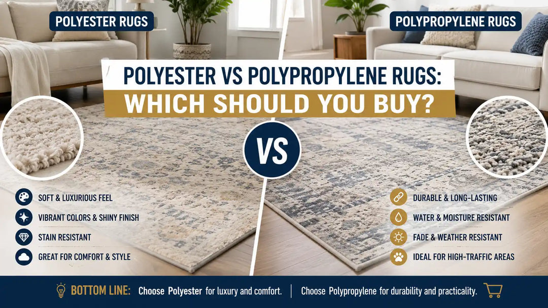 Polyester vs Polypropylene Rugs: Which Should You Buy?