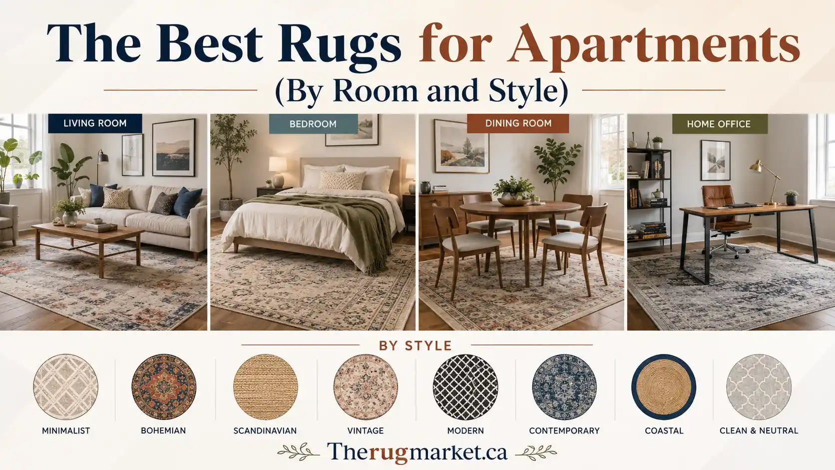 The Best Rugs for Apartments (By Room and Style)