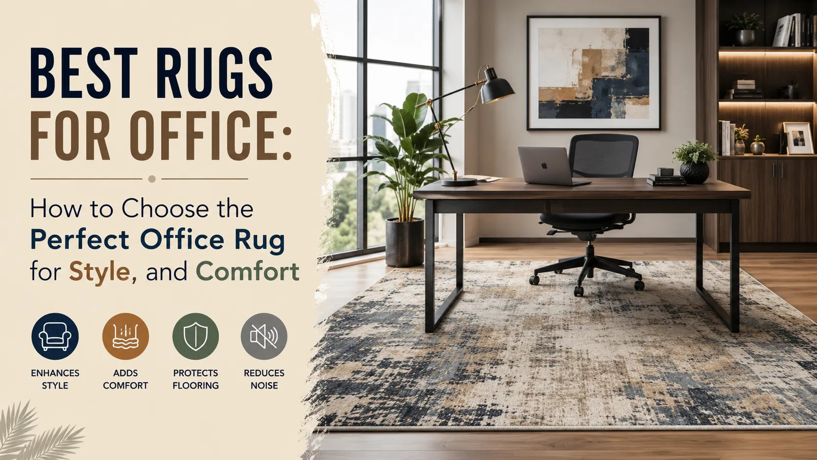 Best Rugs for Office: How to Choose the Perfect Office Rug for Style, and Comfort