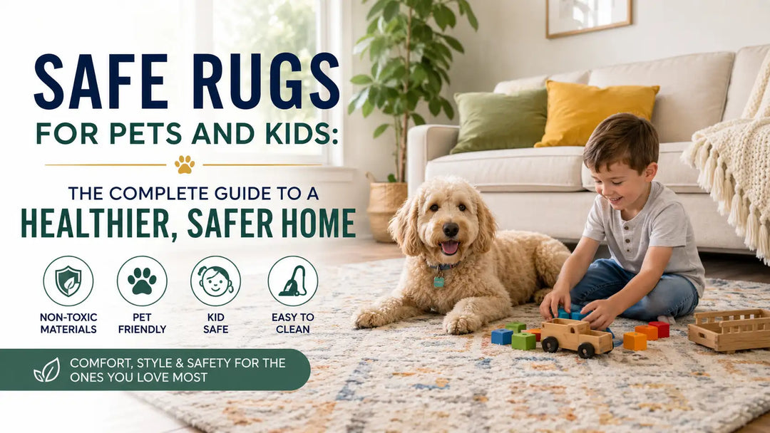 Safe Rugs for Pets and Kids: The Complete Guide to a Healthier, Safer Home