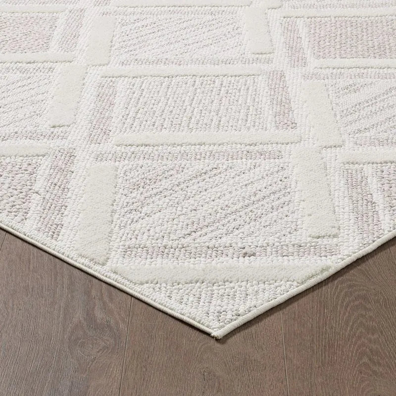 Venetian Moroccan Beige Area Rug