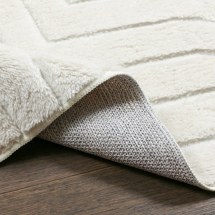 Velvet Circles Washable Rug