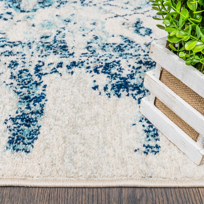 Fantasy Vintage Navy Area Rug